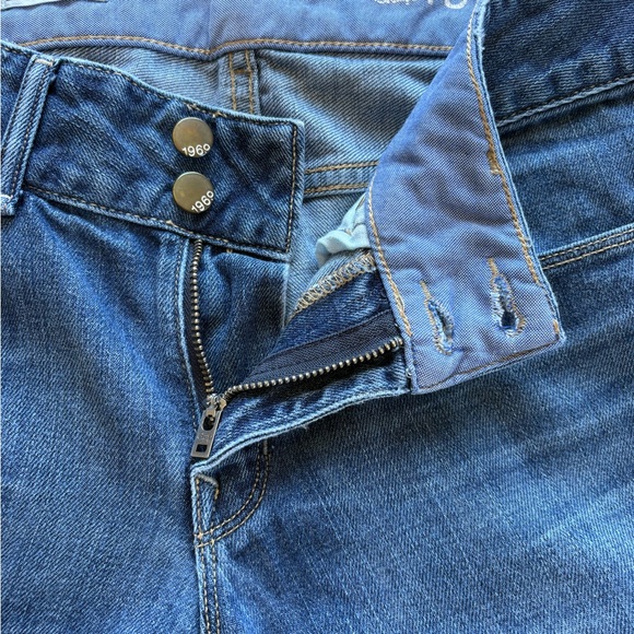 Gap 1969 Perfect Boot Jeans - Dark Wash - Size 28/6A - Picture 10 of 15
